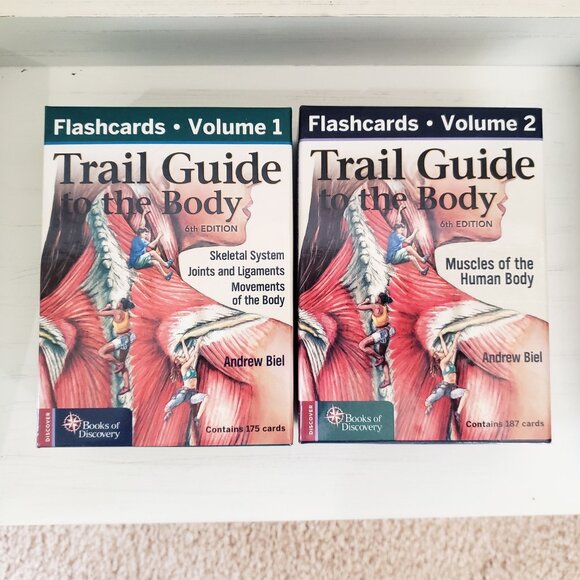 Trail Guide To The Body Flashcards 6th Edition Volume 1 & 2